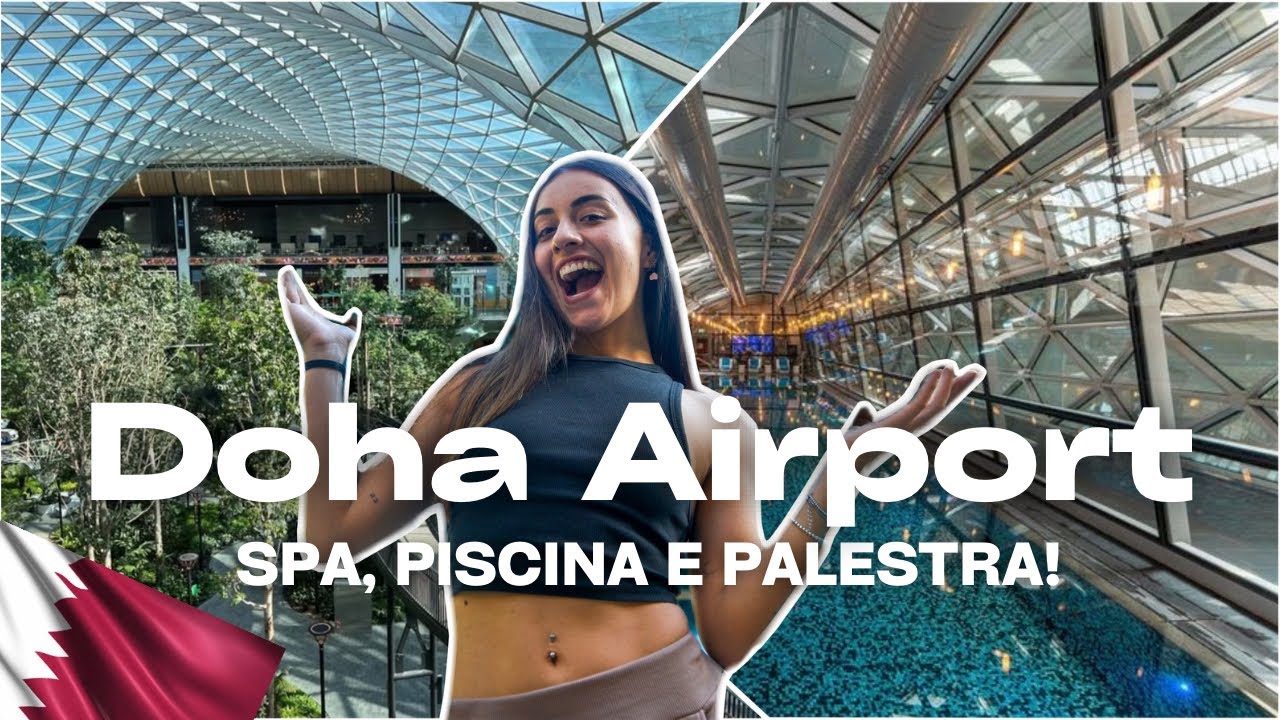 UNA PALESTRA DENTRO ALL&rsquo;AEROPORTO PI&Ugrave; BELLO DEL MONDO, DOHA🇶🇦 | Thai ep.2