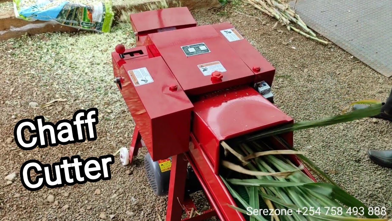 Chaff cutter - Grass straws into cash cow feed - Machines in Kenya S1E5