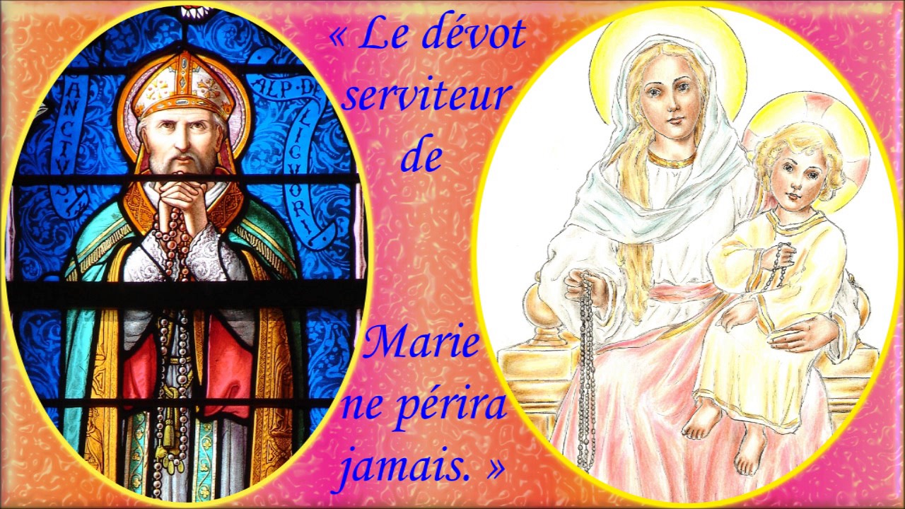 F82c. Le saint Rosaire & le poss&eacute;d&eacute; albigeois (r&eacute;cit du P&egrave;re de Montfort)