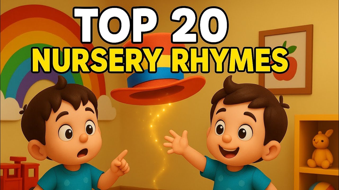 Top 20 Nursery Rhymes l Most Popular Rhymes English l Kids song l Old macdonald l Wheel on the Bus l