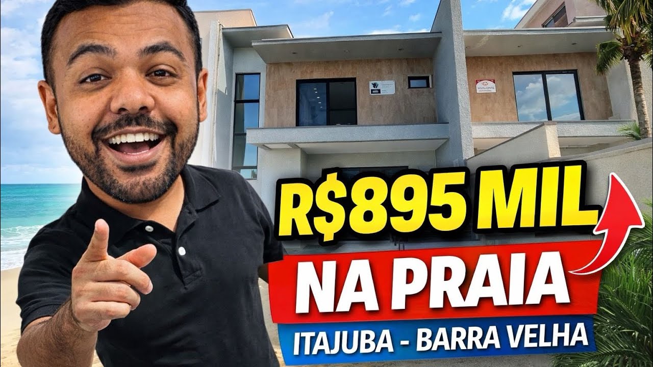 Sobrado em itajubá 200 Mt da praia 