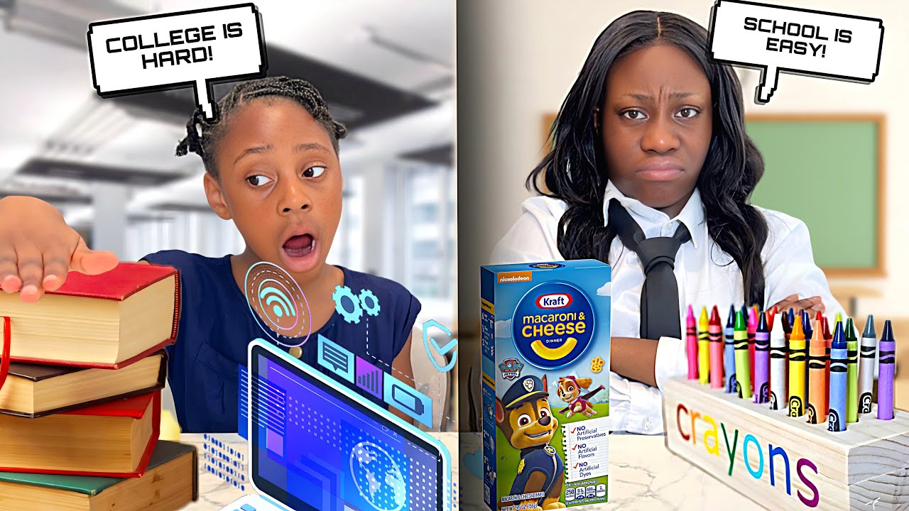 SWiTCHiNG LIVES with a 6 YEAR OLD for 24 HRS!😱