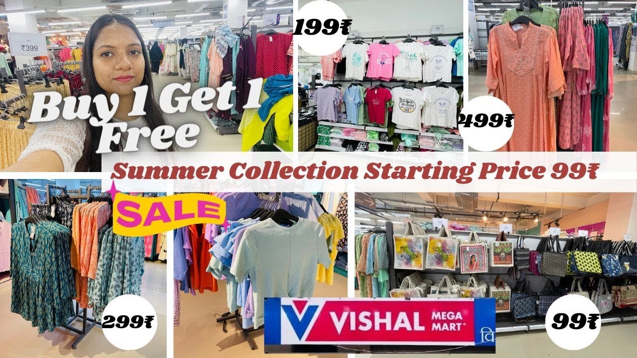 Vishal Mega Mart Summer Collection 2023 || Vishal Mega Mart Offers Today || #vishalmegamart