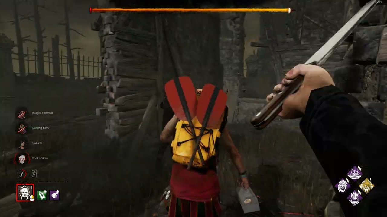 Leon decides to heal - Dead by Daylight
