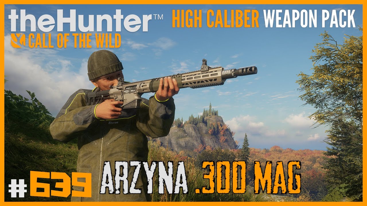 ARZYNA .300 MAG - NUEVO RIFLE, HIGH CALIBER WEAPON PACK | 🦌theHunter: CotW #639