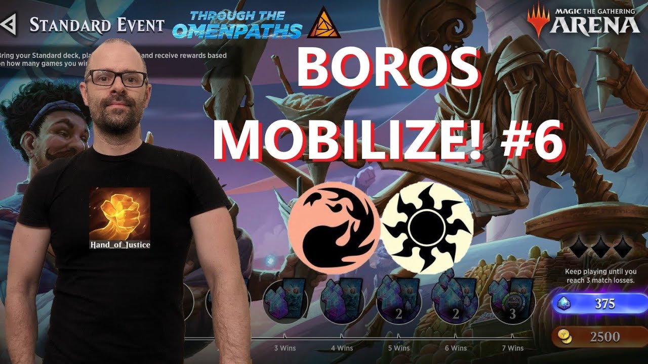 Boros Mobilize🔥☀️[Best of 1] Standard Constructed Event🔥☀️[MTG Arena] OM1 - Through the Omenpaths
