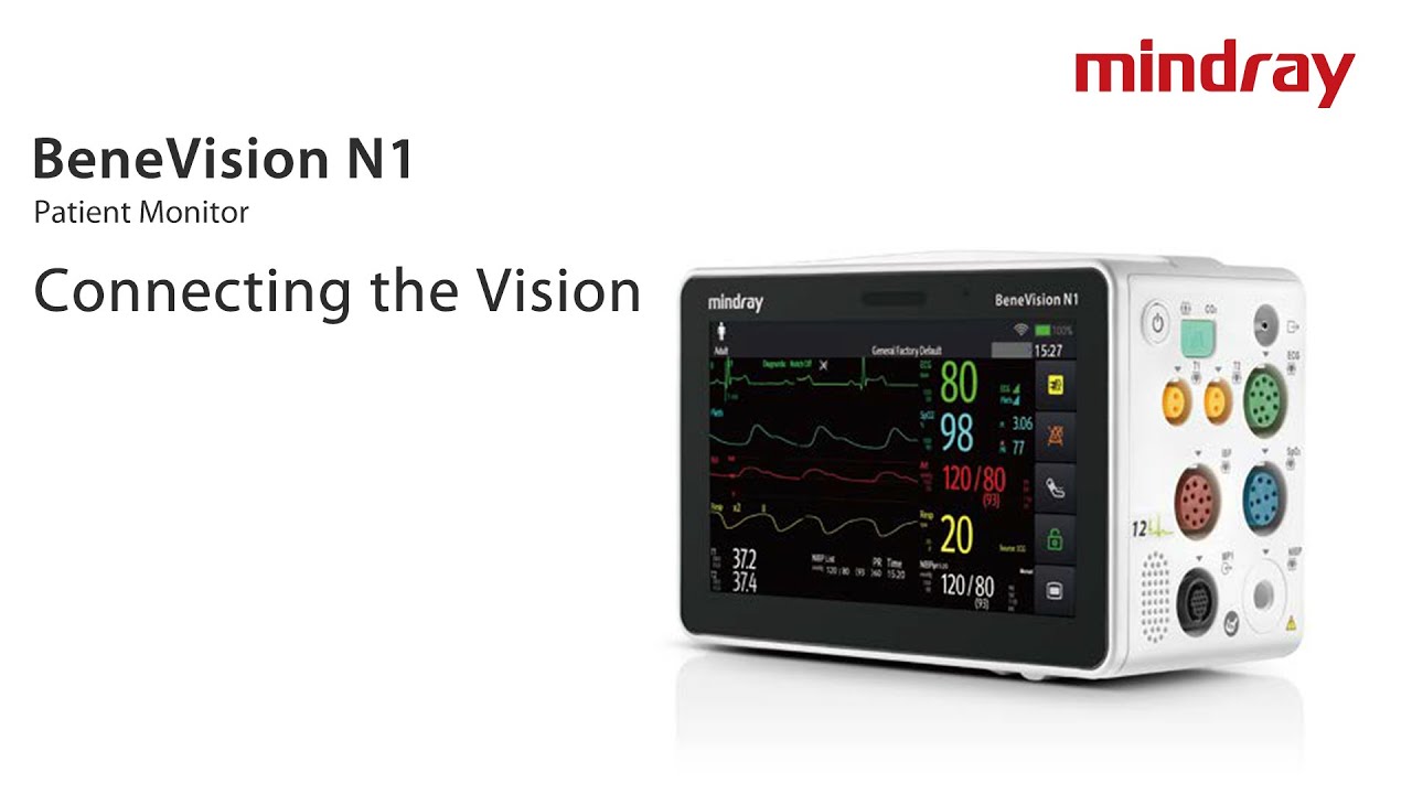 BeneVision N1, Patient Monitor - Connecting the Vision