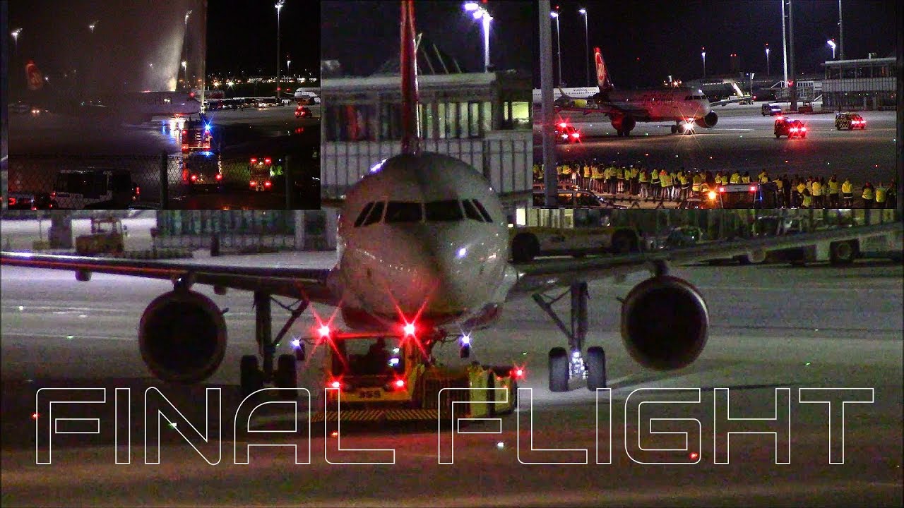AIRBERLIN Final Flight out of Munich A320 [D-ABNW] goodbye 1979-2017!