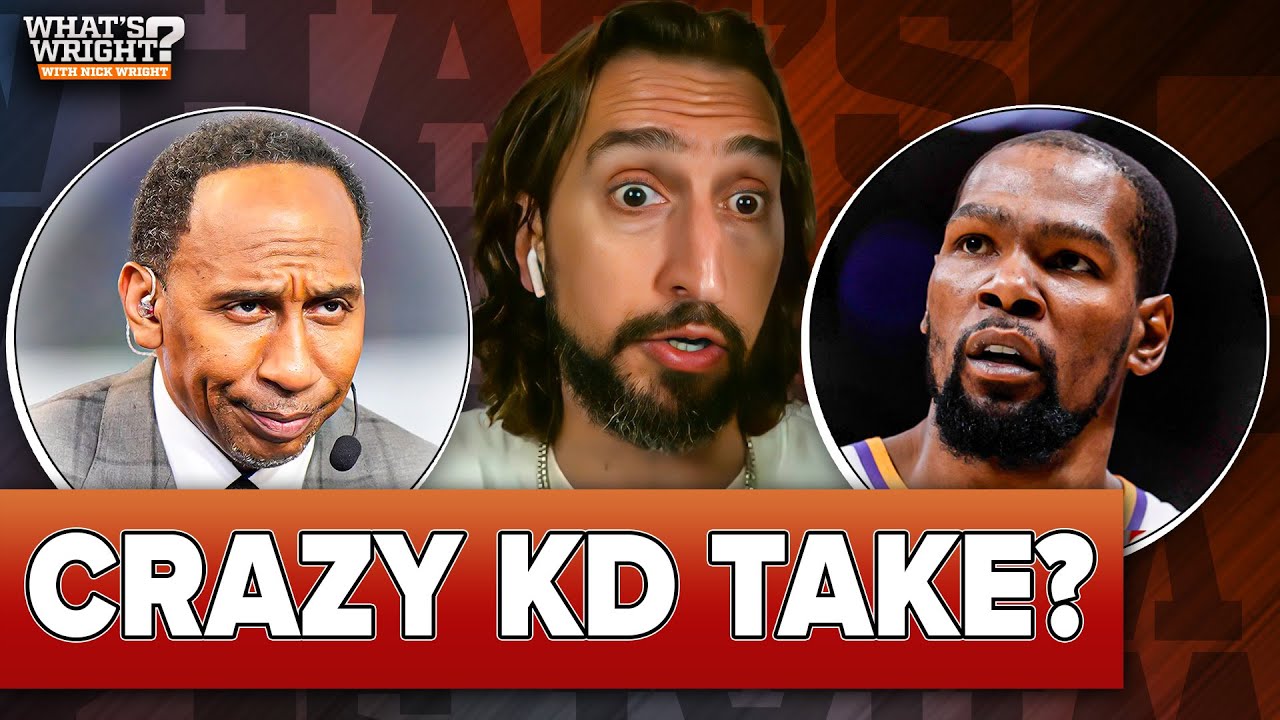 Why Stephen A. Smith is wrong for putting Kevin Durant in NBA Top 10 all-time | Nick Wright