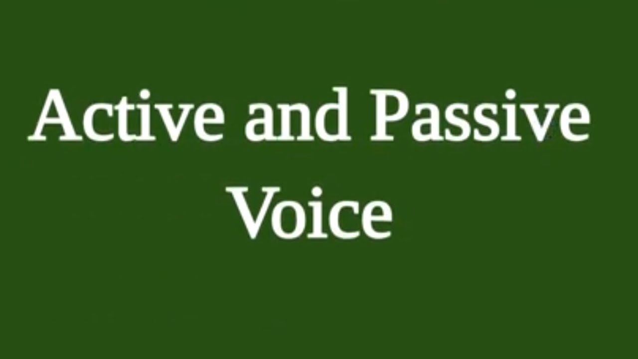 Master Active and Passive Voice | Rules, Examples, Special Cases & Quiz | English Grammar