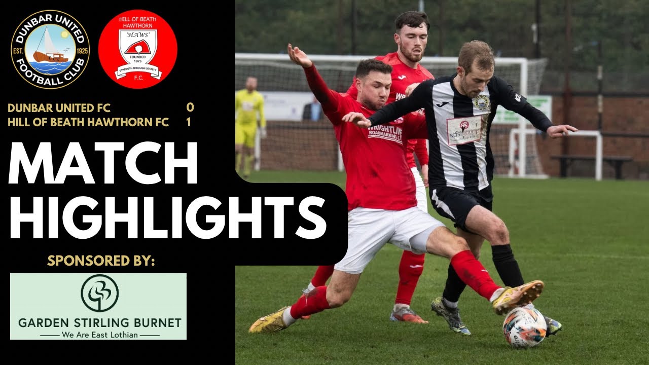 HIGHLIGHTS | vs Hill of Beath Hawthorn FC  - EoSFL Premier Division - 24.01.26