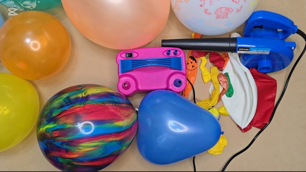 Satisfying ASMR Unlimited Colorful Balloons Popping Completion 🎈💥