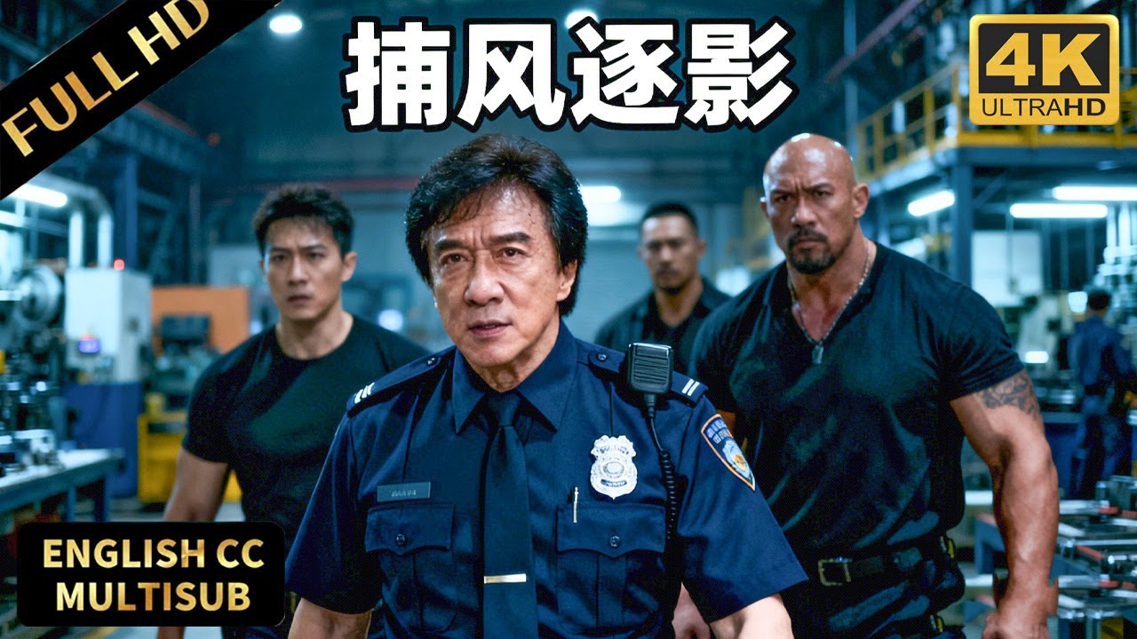 成龙最新动作片！顶级刑警化身卧底潜入制毒工厂，不料一个细节暴露警察身份！如何逃脱？#动作 #犯罪 #警匪 #捕风捉影 #黑白局 #成龙