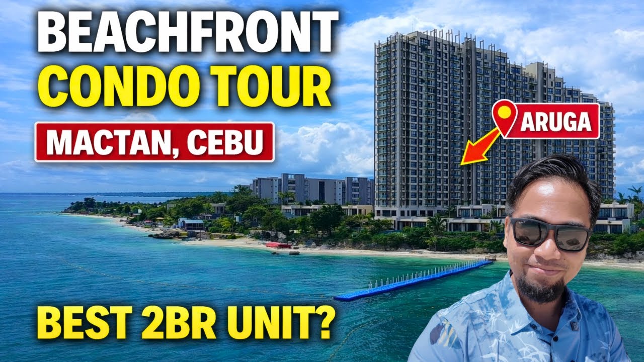 Is This the Best Beachfront Condo in Mactan? | Aruga Residences 2 BR Unit Tour (Sea View + Balcony!)