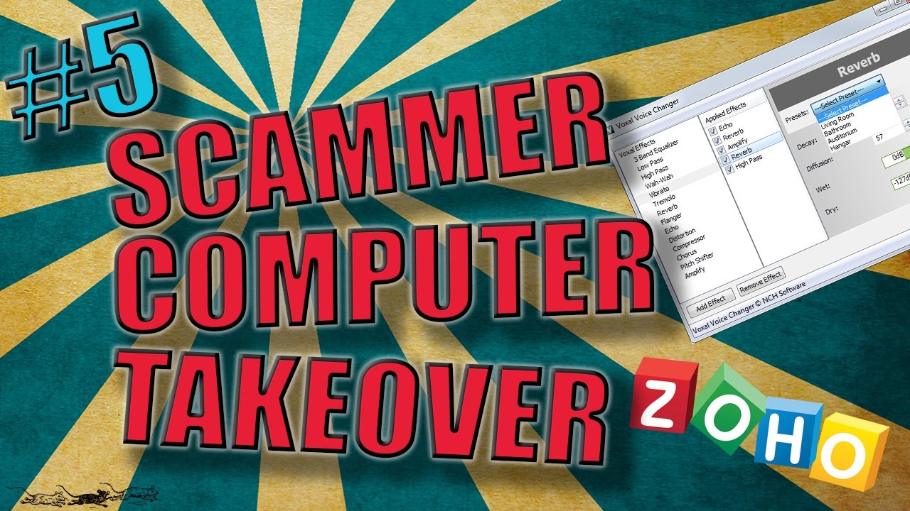 Switching desktops with scammer | scambaiting #5