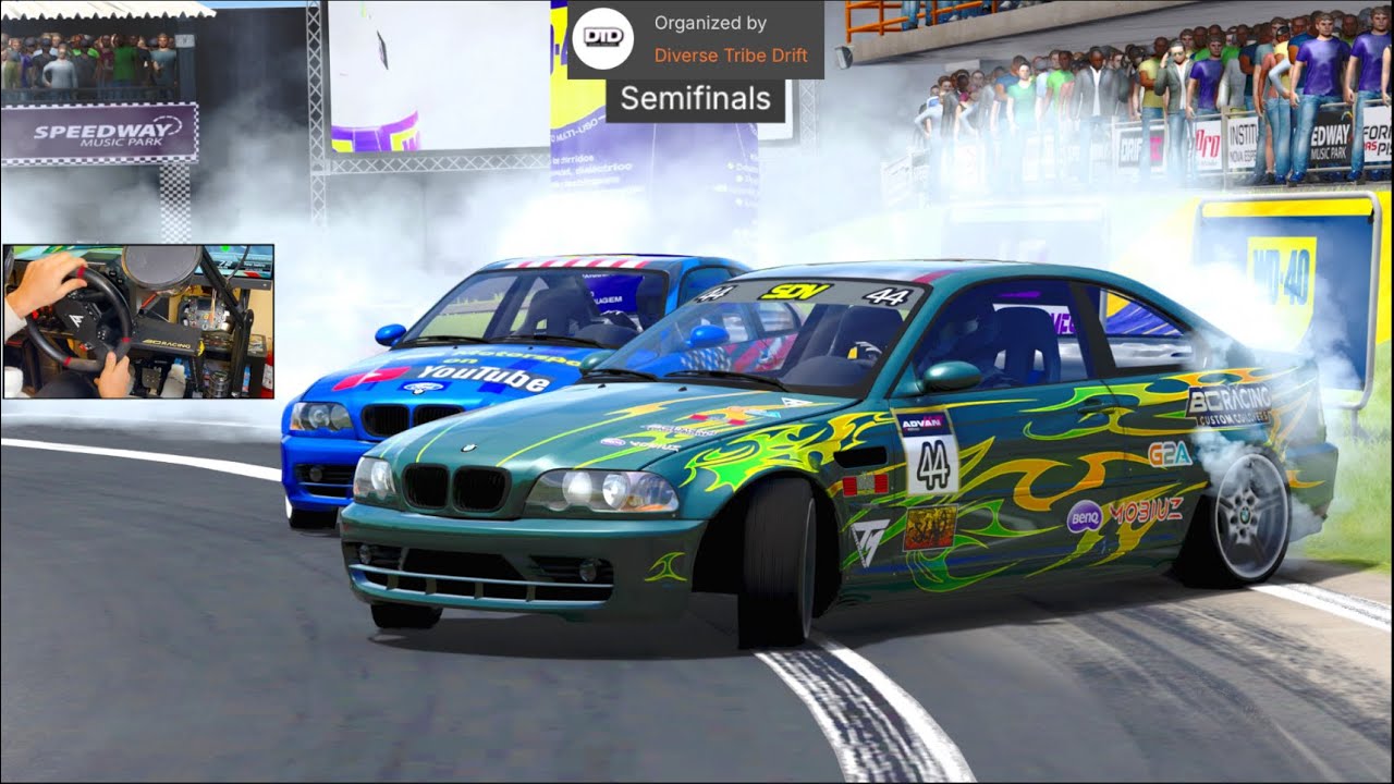 How I PODIUMED First Competitive Drift Event On Assetto Corsa!! (R1 UDSpeedway)