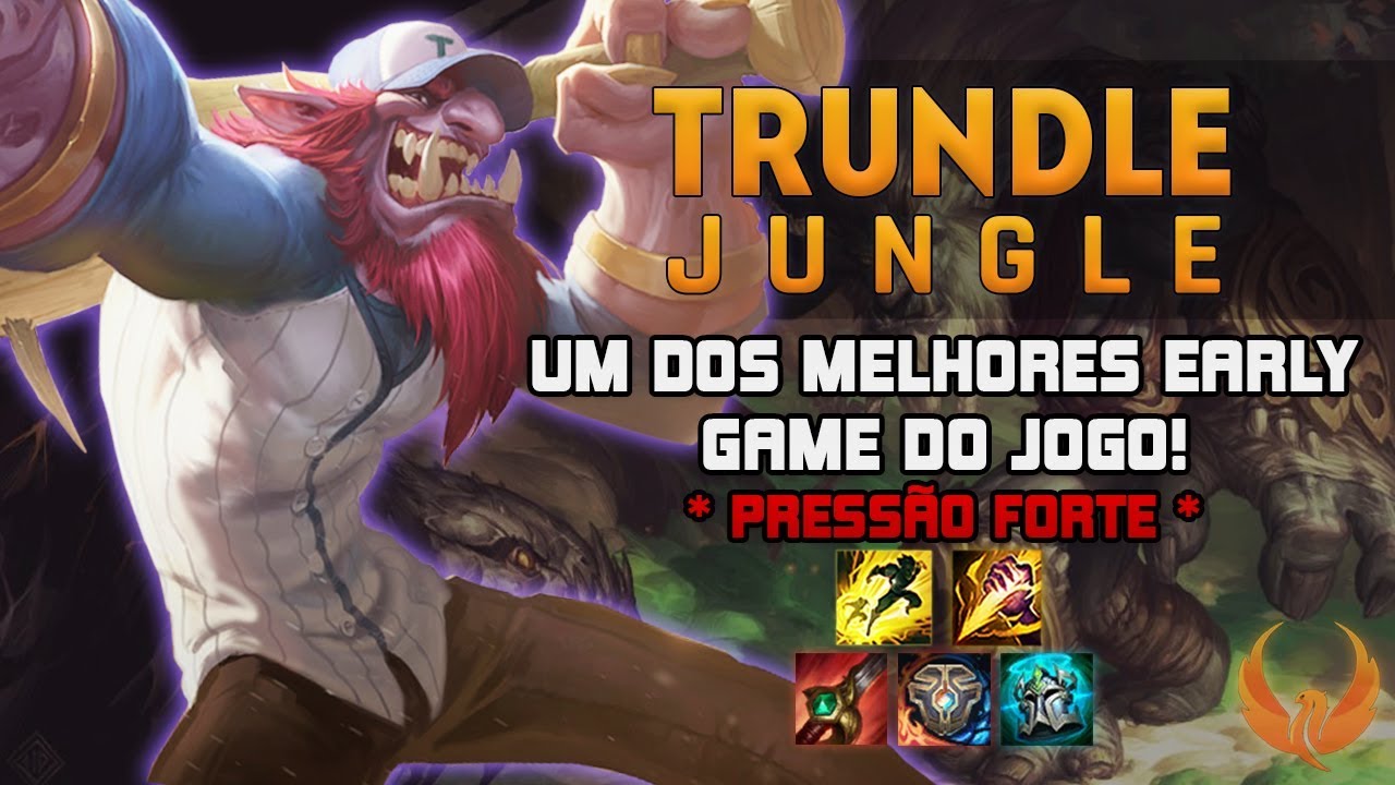 UM DOS MELHORES EARLY GAME DO JOGO! *PRESSÃO FORTE* - TRUNDLE JUNGLE GAMEPLAY [PT-BR]