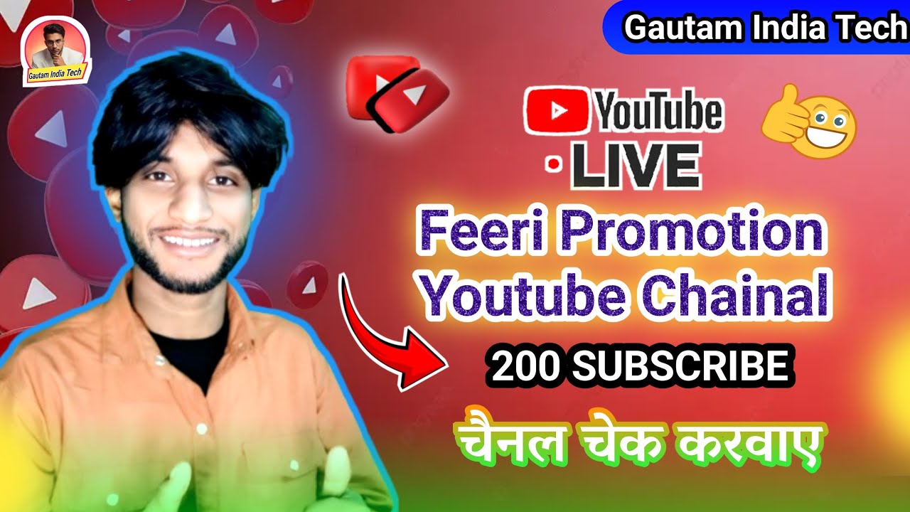 Gautam India Tech   is live! Welcome to May YouTube live 🎉❤️👏🙏