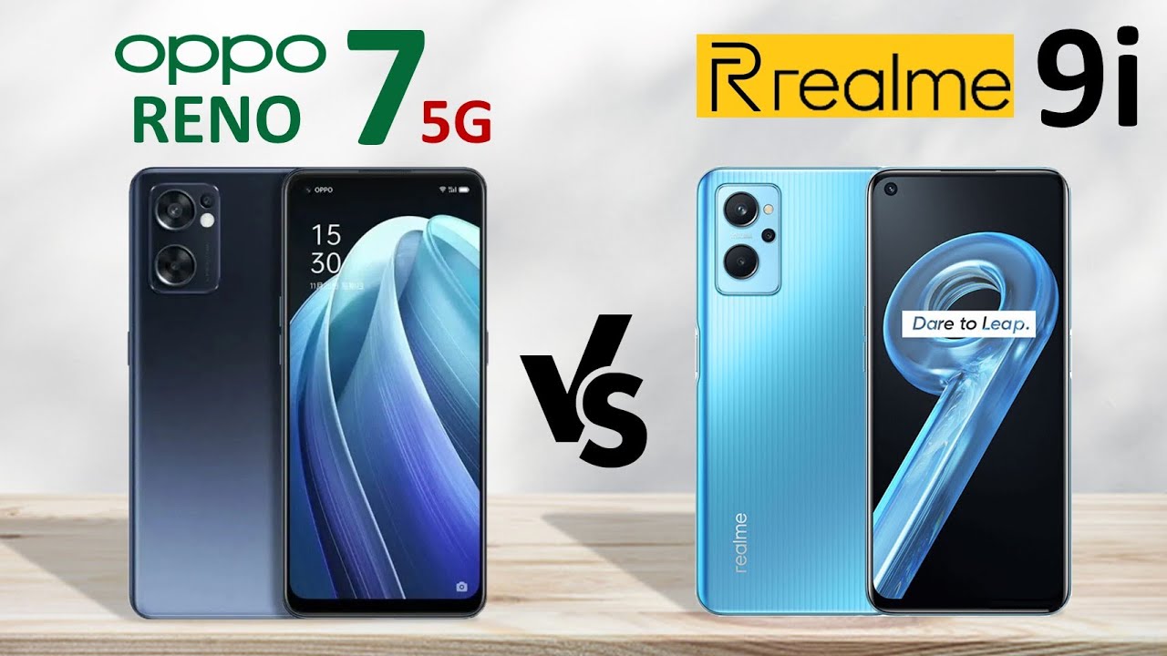 oppo reno 7 vs realme 9i | full comparison | azfinds