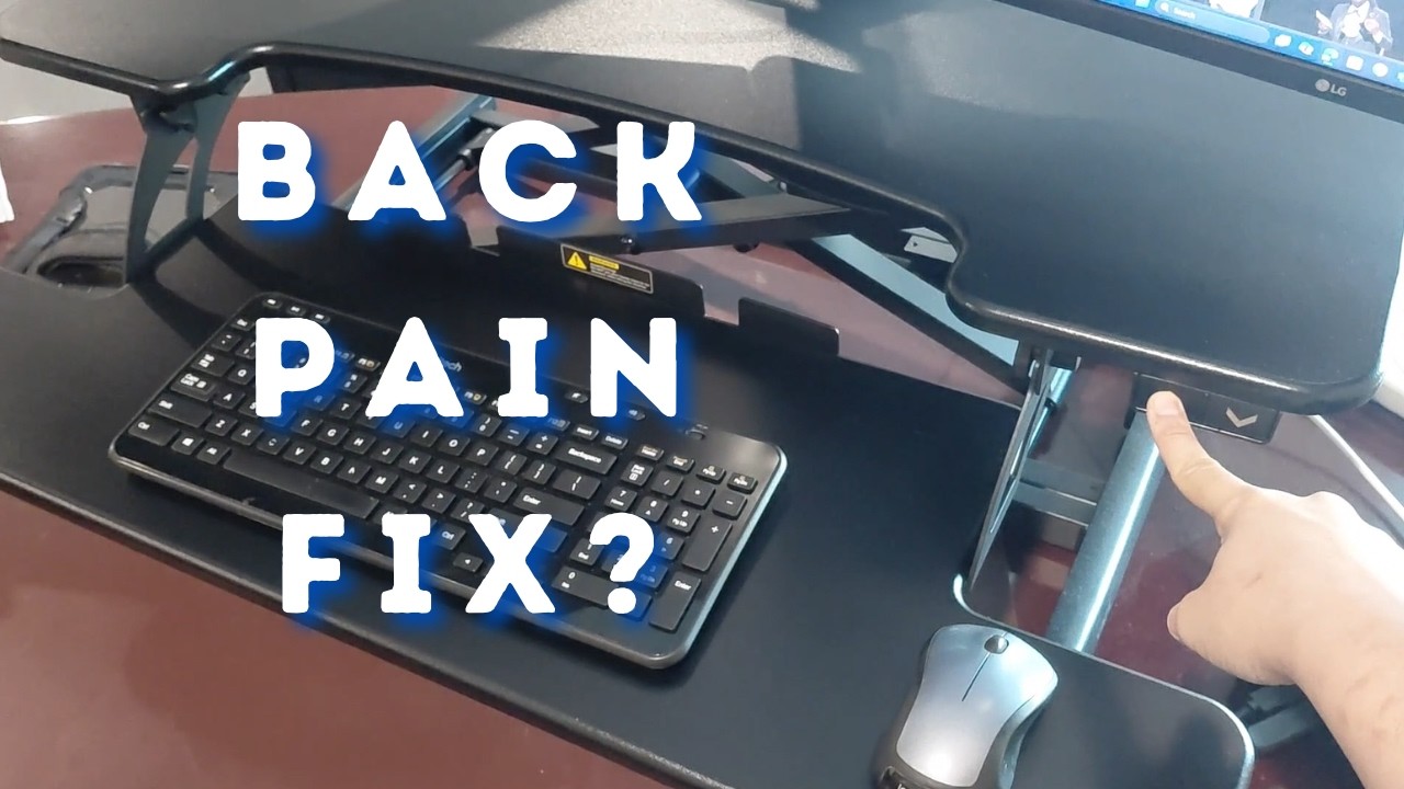 Varidesk Standing Desk Converter That Actually Feels Stable?