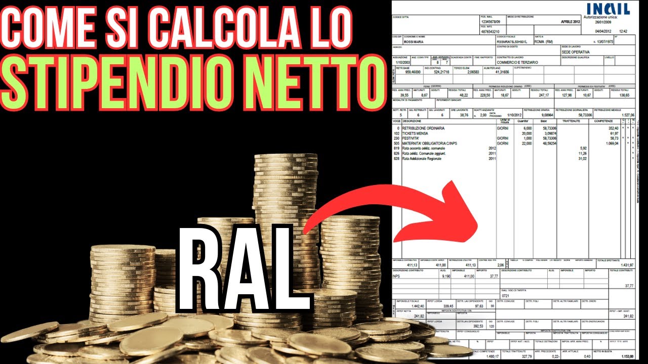 Come si Calcola lo STIPENDIO NETTO