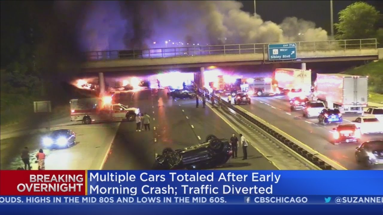 1 Dead, Several Injured After Fiery Bishop Ford Crash