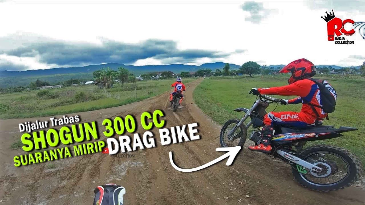 SHOGUN 300 CC dijalur Trabas Suaranya Mirip Drag Bike
