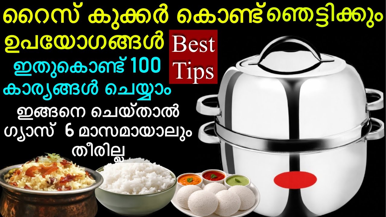അമ്പമ്പോ റൈസ് കുക്കർ കൊണ്ട് ഇത്രയൊക്കെ കാര്യങ്ങൾ ചെയ്യാമോ|Best tips and tricks