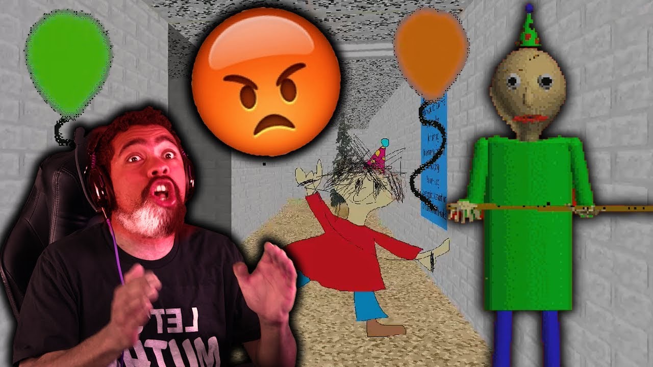 BALDI'S BIRTHDAY PARTY MAKES ME RAGE!! | Baldi's Basics Birthday Bash