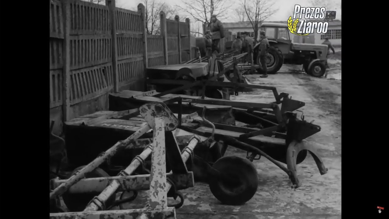 Sp&oacute;łdzielnia K&oacute;łek Rolniczych Staroźreby 1981 rok - Wojsko kontroluje i pomaga w SKR Retro PKF