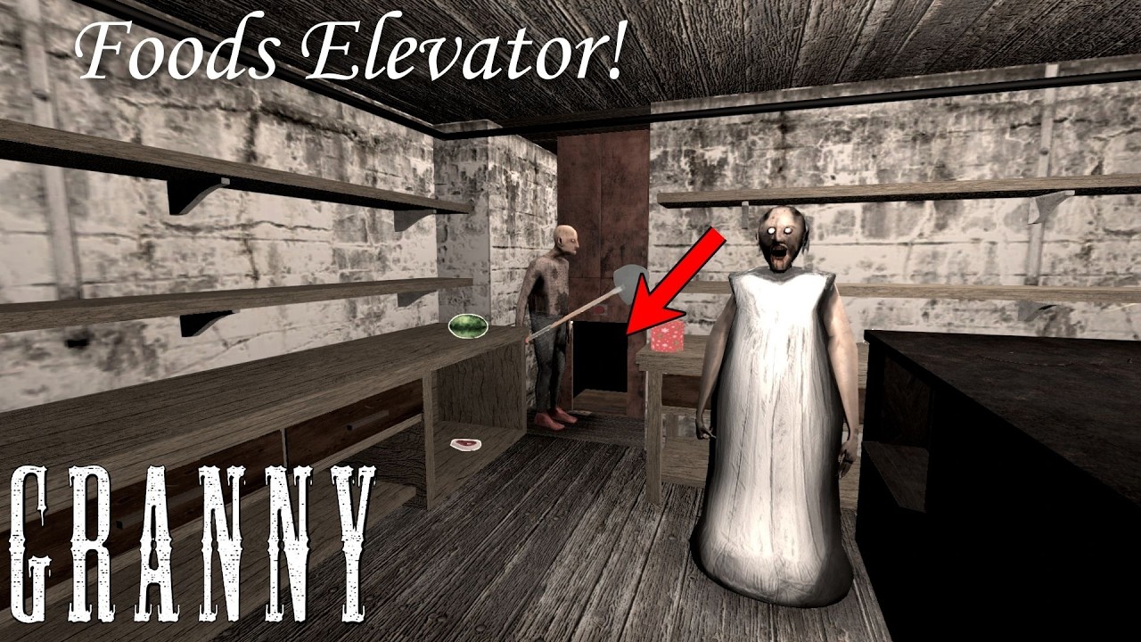 The NEW FOOD ELEVATOR In Granny Recaptured NEW UPDATE