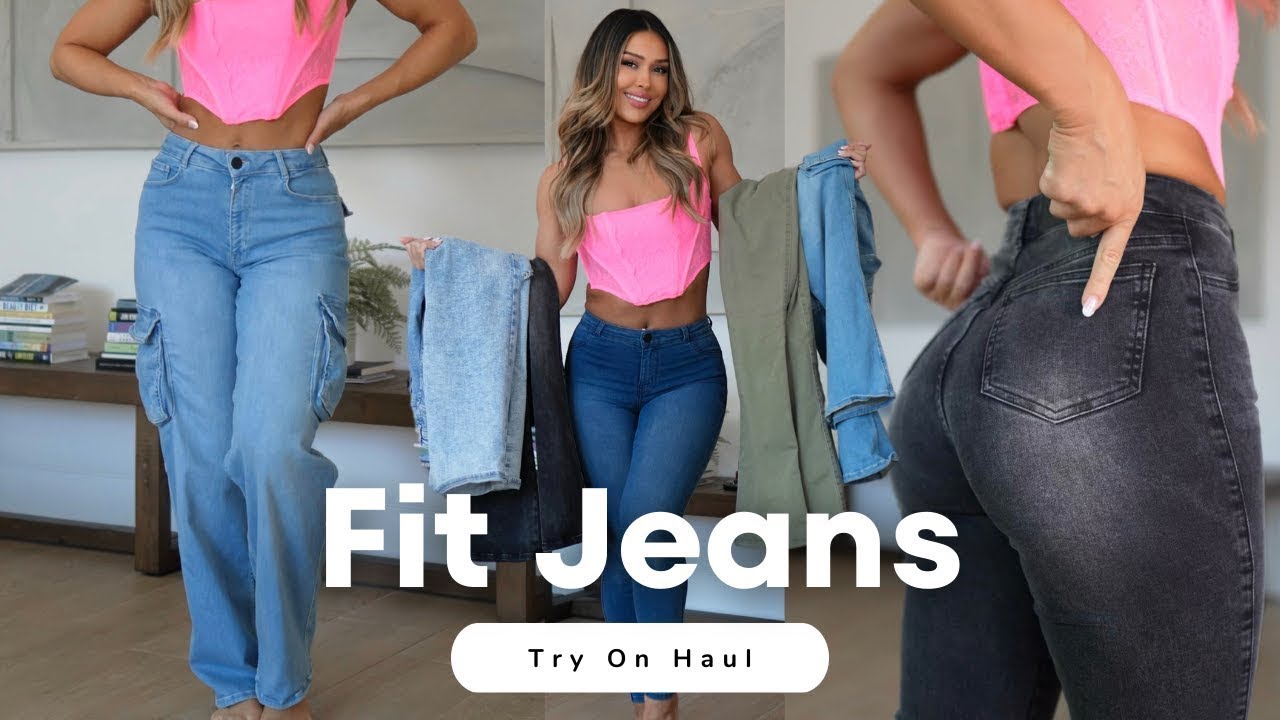 Fit Jeans Try on Haul | Summer Sale Discount