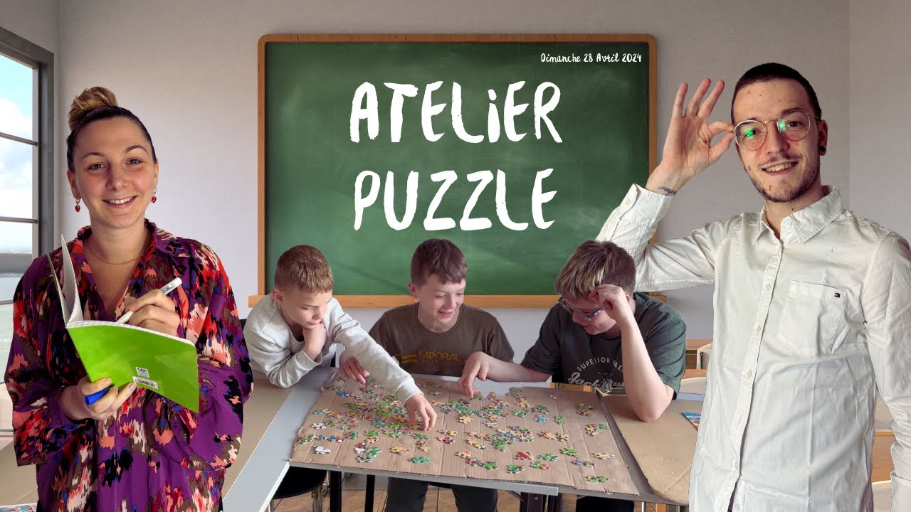 ON DEVIENT PROF DE PUZZLE !