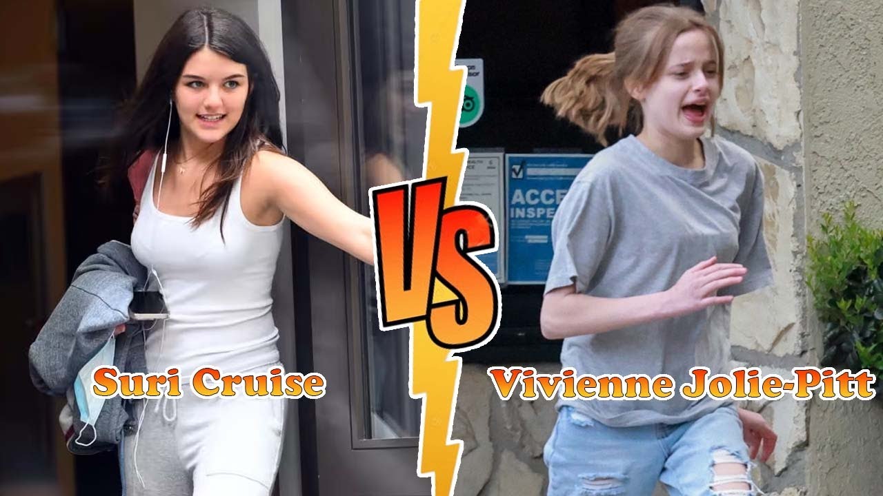Suri Cruise Vs Vivienne Jolie-Pitt (Brad Pitt's Daughter) Transformation ★ From Baby To 2022