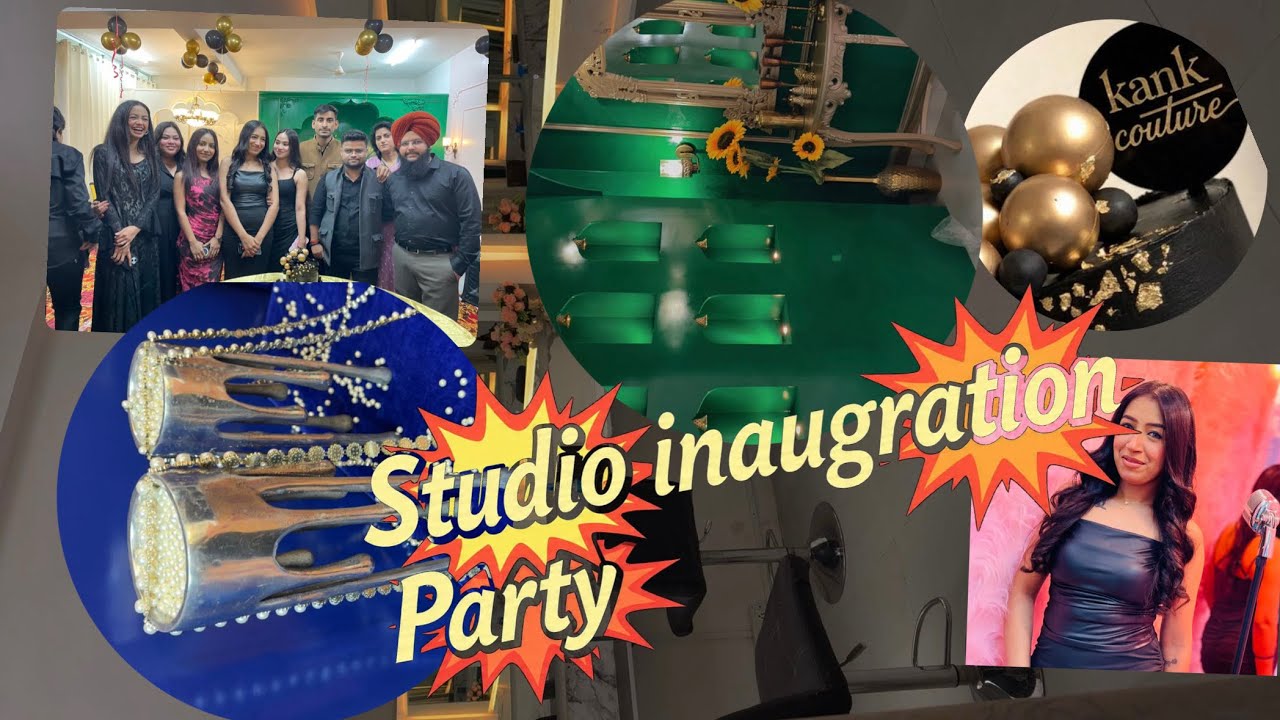 Studio inaugration party #kanishvijaymua #kvmuavlogs #kankcouture #party #inaugration #youtubevlogs
