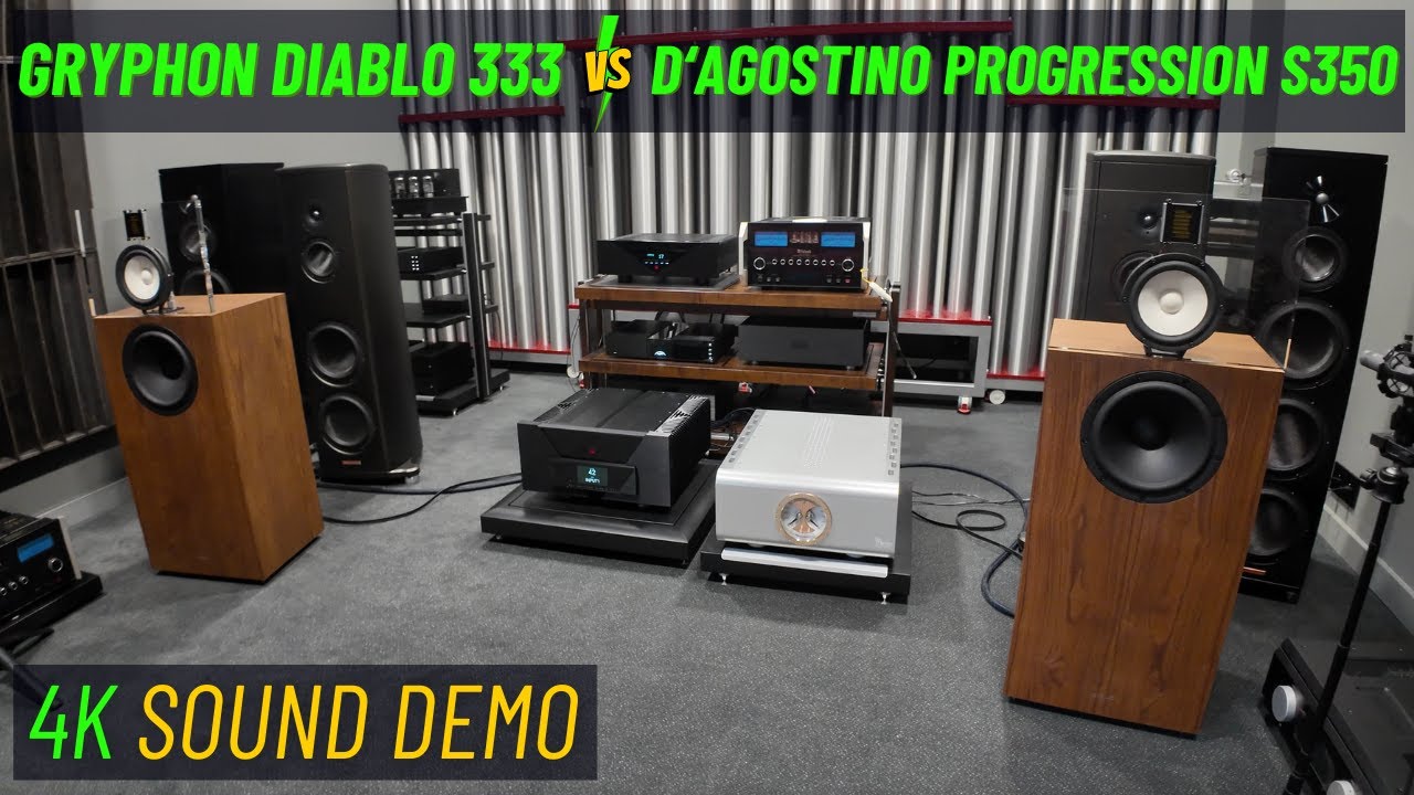 Gryphon Diablo 333 vs D'Agostino Progression S350 - Which would you choose?