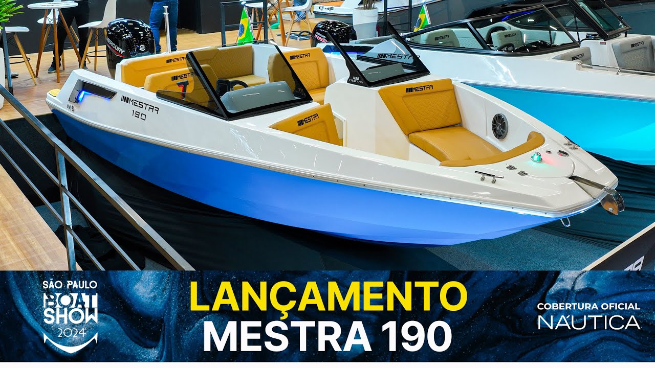 Lançamento Mestra 190 | São Paulo Boat Show 2024 | NÁUTICA