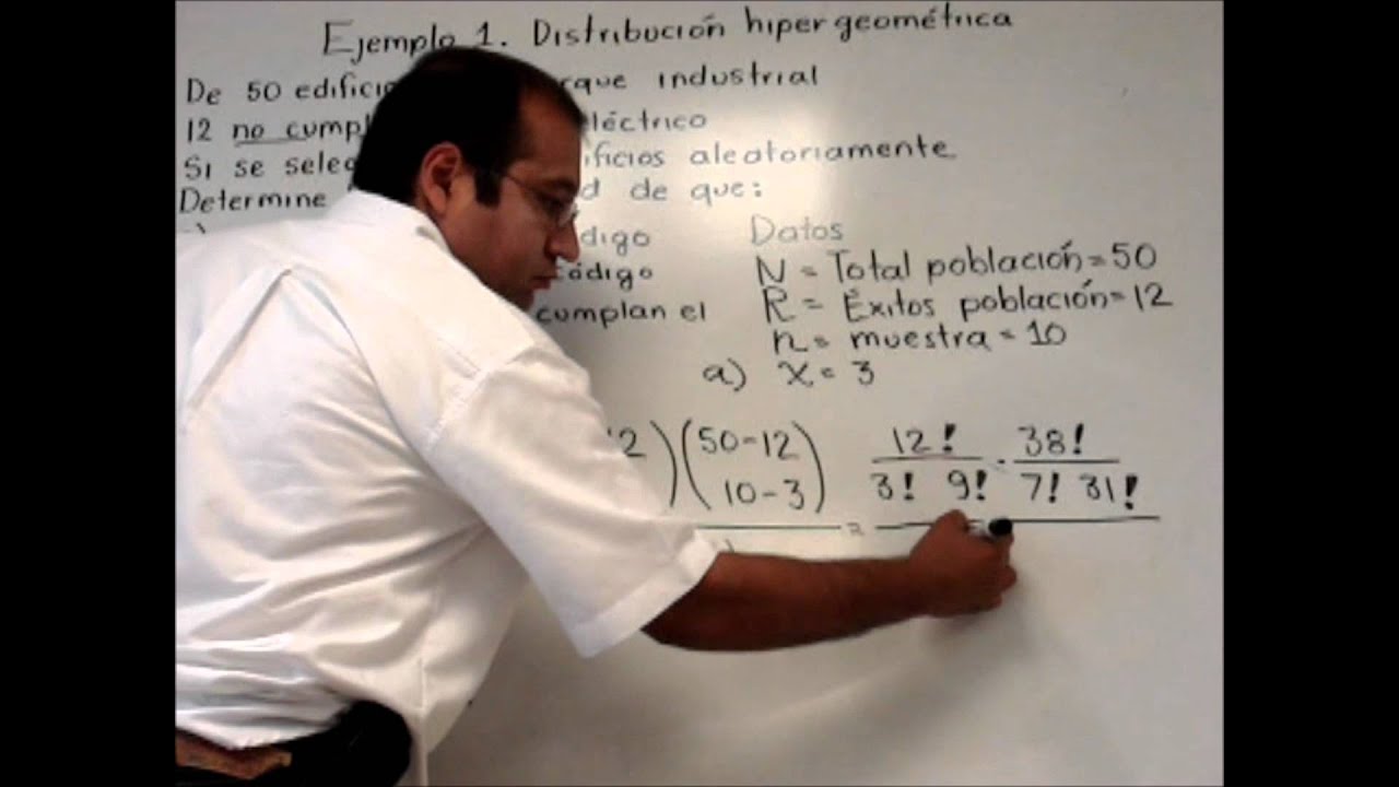 Distribución Hipergeométrica