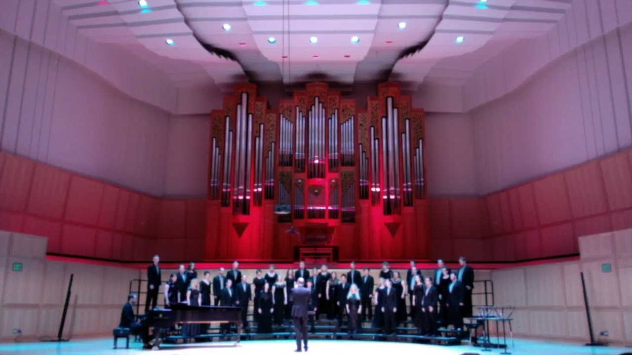 Now Sleeps the Crimson Petal - Mealor - University of Utah Chamber Choir