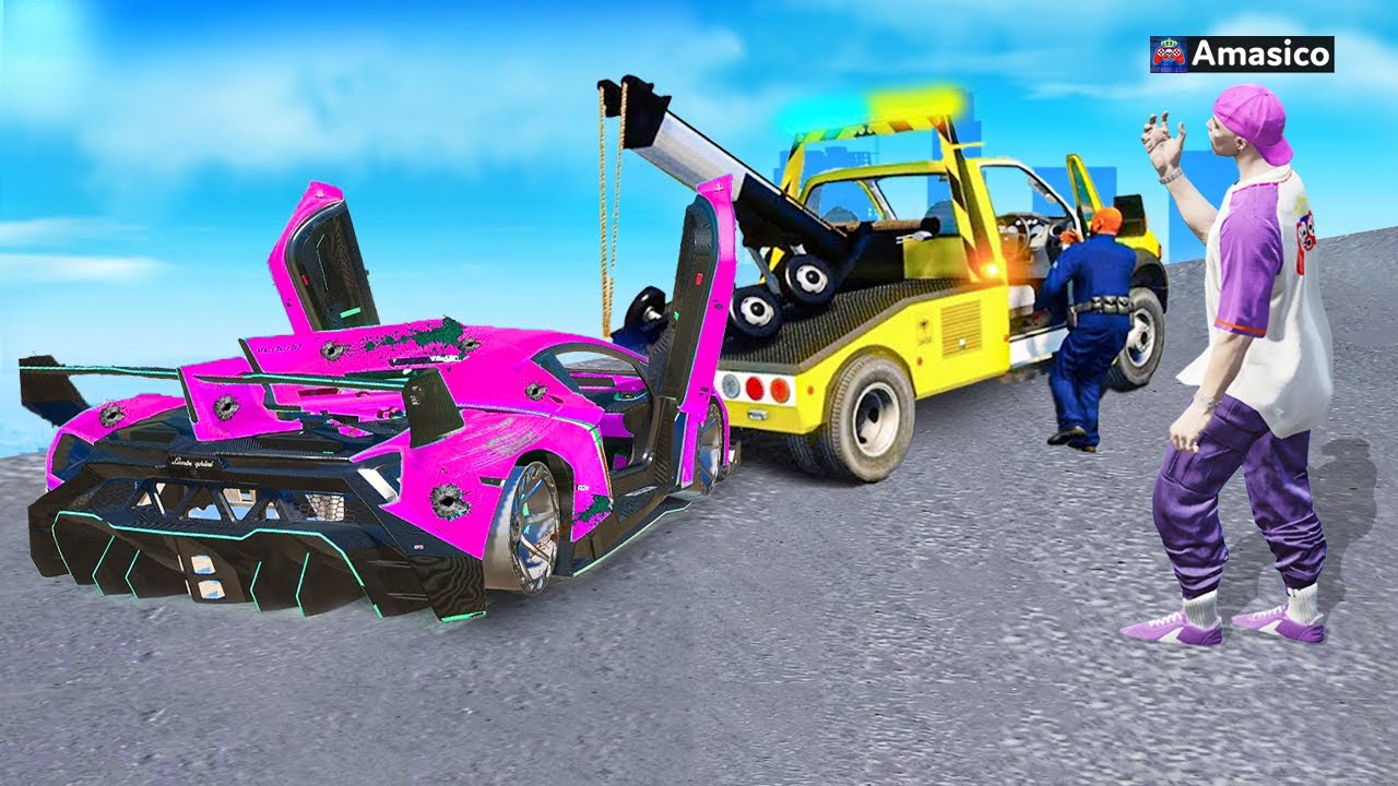 POLITIA mi-a CONFISCAT LAMBORGHINI-UL in GTA 5!