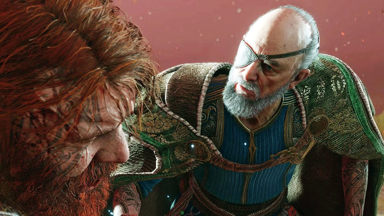 God of War Ragnarok - All Odin Cutscenes (4K)