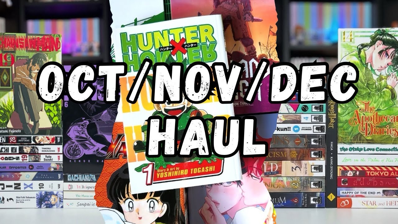 End of 2025 Haul - Manga & Danmei