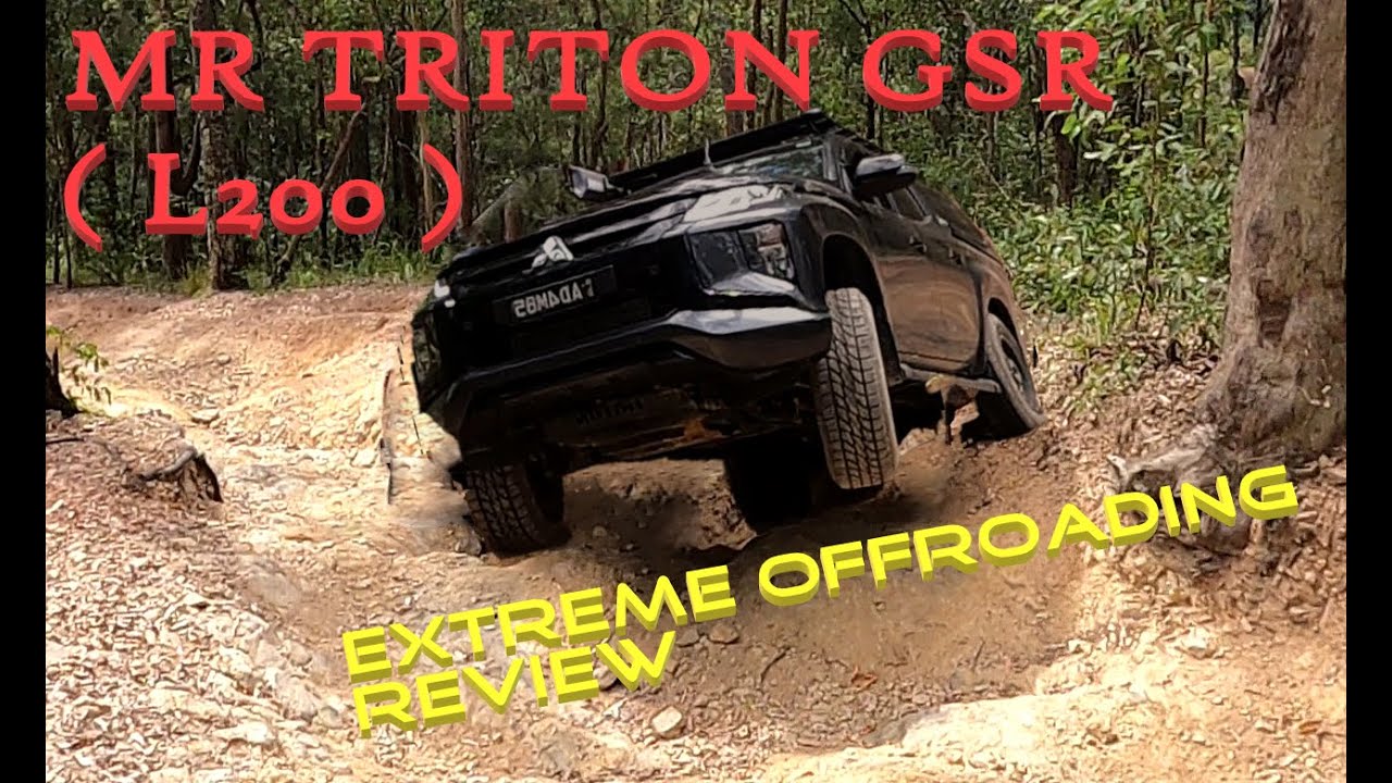2020 MR TRITON GSR OFFROADING REVIEW ( L200 )