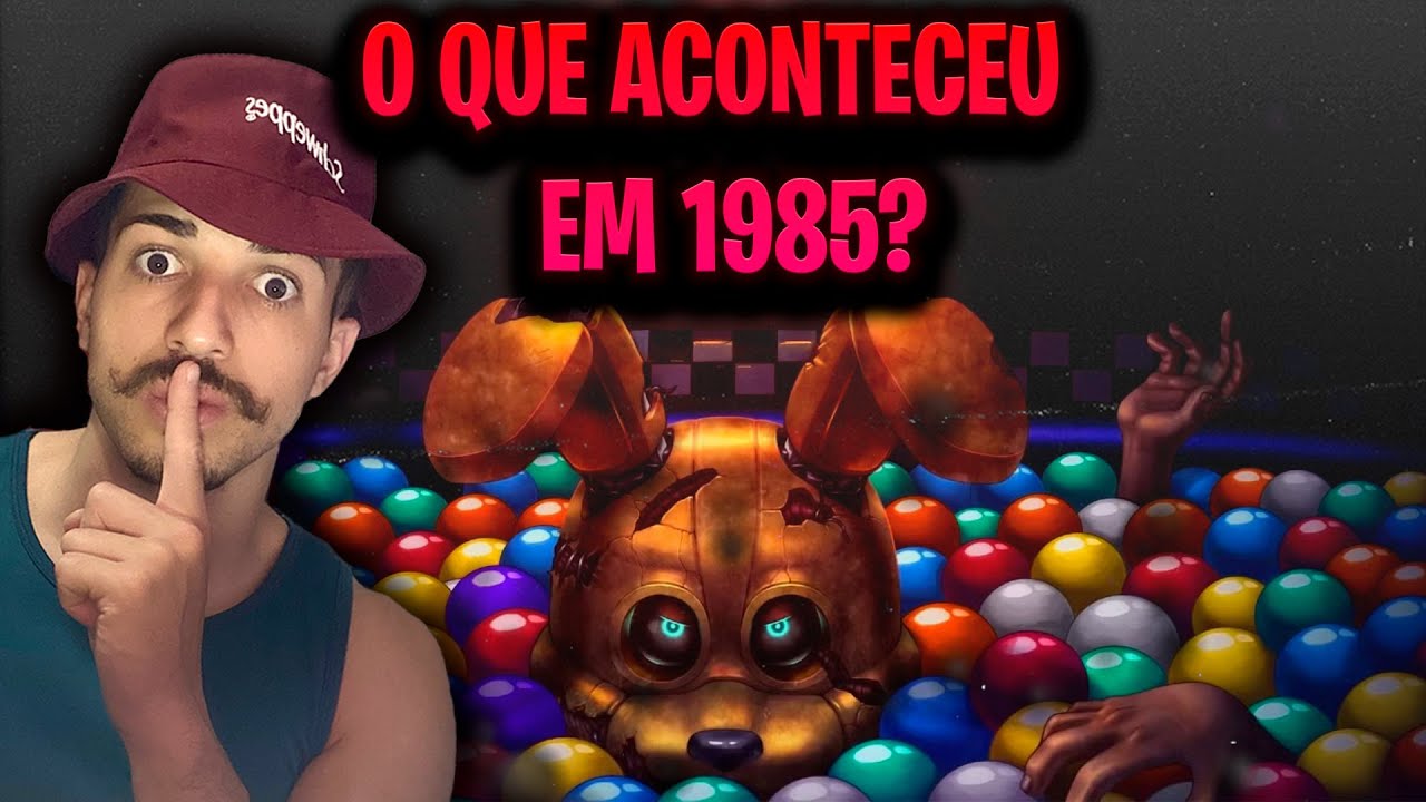 FNAF escondeu ISSO desde 1985… eu não devia ter visto