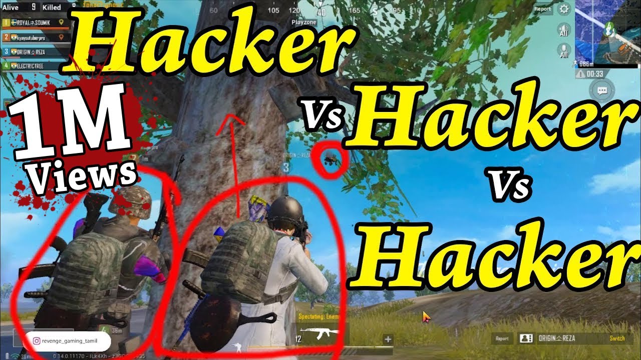 Hacker vs Hacker vs Hacker | Most Skilled Hacker Wins | PUBG Mobile