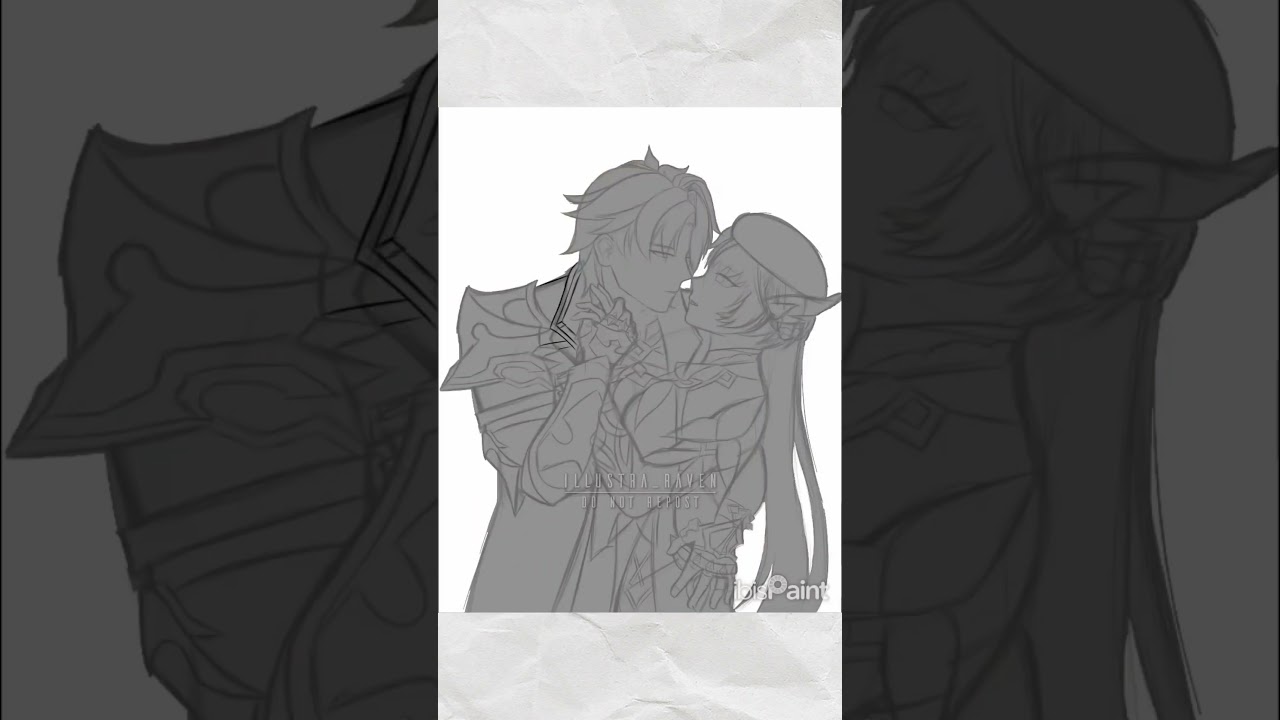 Varka X Nicole Reeyn #GenshinImpact #genshin #genshinfanart #Varka #NicoleReeyn #digitalart #fyp