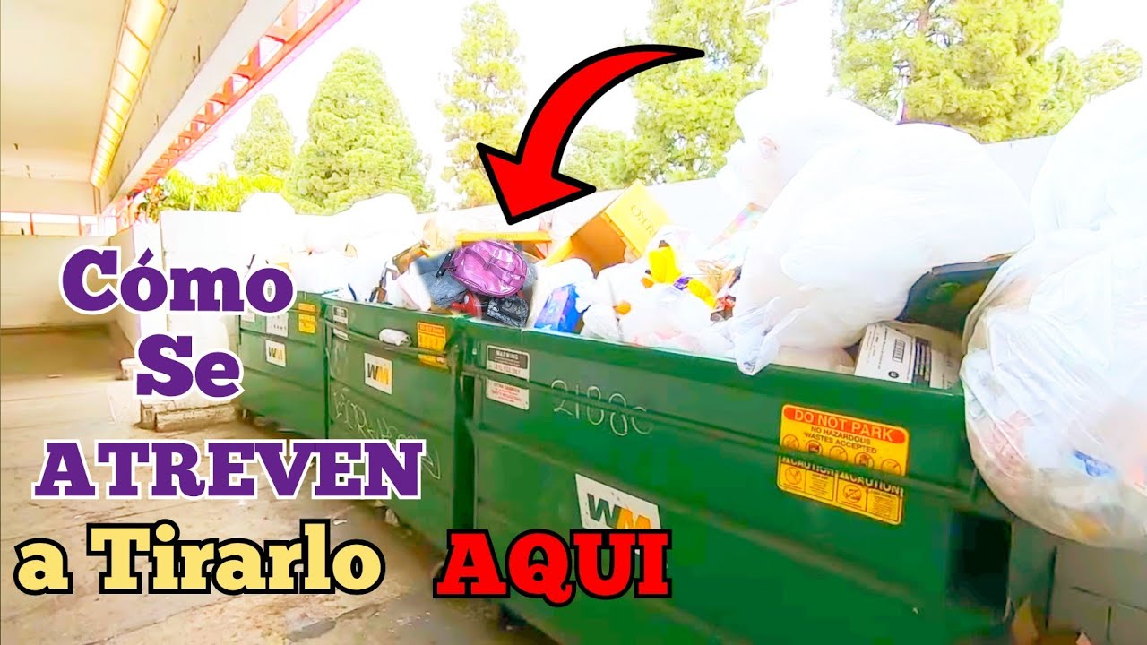 Por esta RAZON me gusta BUSCAR en la BASURA lo que tiran LAS TIENDAS en USA #loquetiranenusa