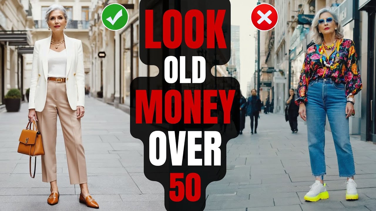 7 Subtle Fashion Moves Women Over 50 Use to Look Like Old Money