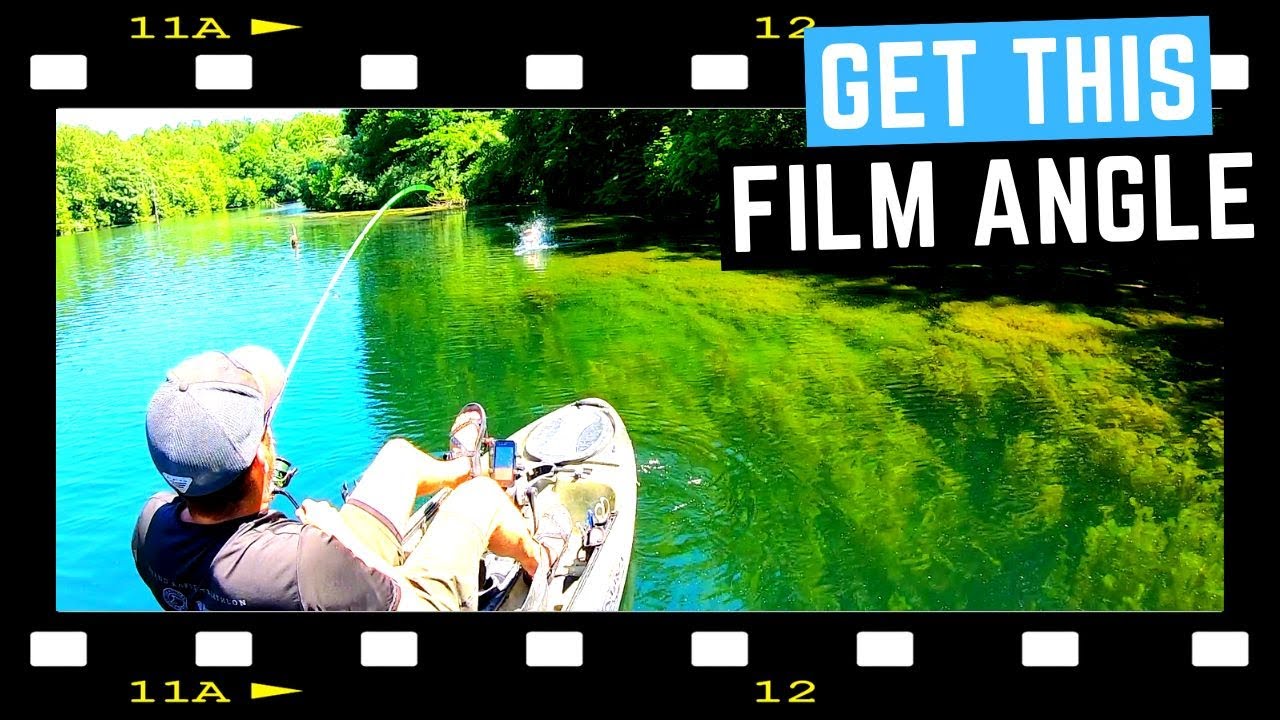Kayak Fishing GoPro Setup - Over The Shoulder View