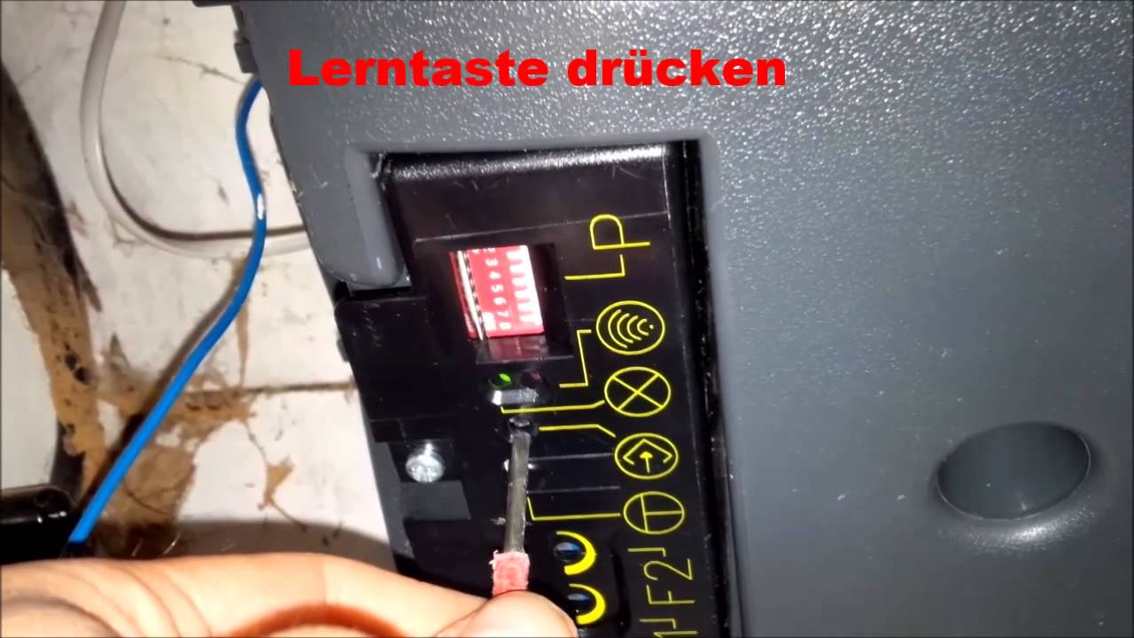 Ultra Excellent Torsteuerung an einen Handsender anlernen
